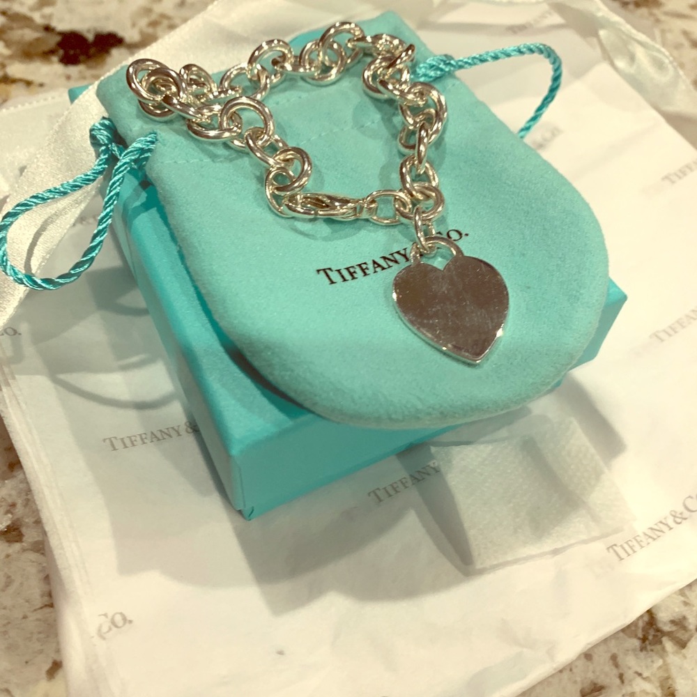 Tiffany & Co Authentic Heart Bracelet